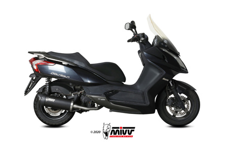 Mivv Układ wydechowy MOVER BLACK PAINTED STAINLESS STEEL KYMCO DOWNTOWN 125 2009-2016