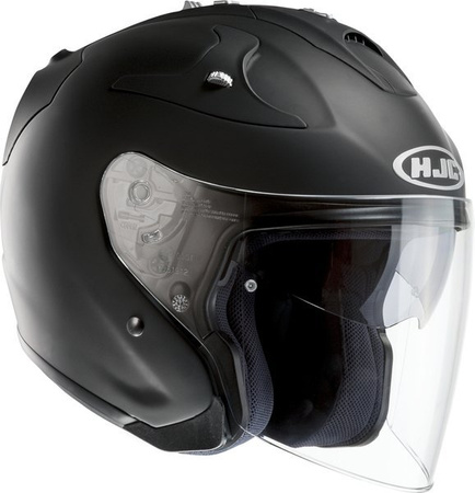 Motocyklowy Kask HJC FG-Jet Rubbertone Black