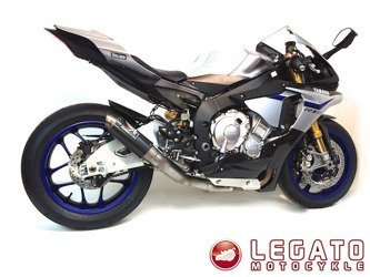 Tłumik końcowy + decat Austin Racing YAMAHA R1 2015-2017 GP2