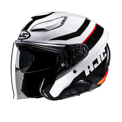 KASK HJC F31 NABY SILVER/WHITE
