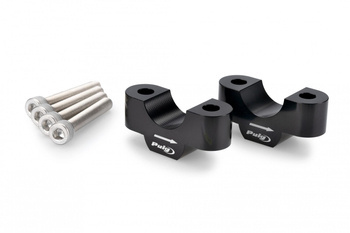 Podwyższenie kierownicy PUIG do BMW M1000XR / S1000XR (o 20 mm) Czarny (N) 21486N