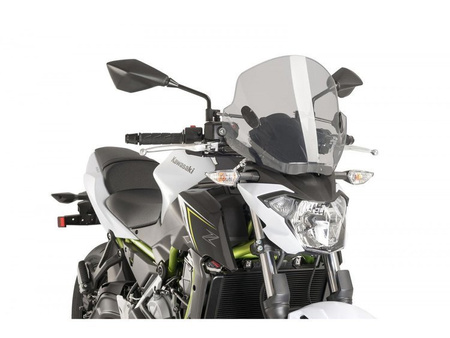 OWIEWKA PUIG TREND DO KAWASAKI ER6N / Z650 / Z900 LEKKO PRZYCIEMNIANA