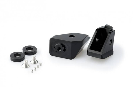 Mocowanie sportowych podnóżków PUIG 20321 (przód, do przesunięcia) Czarny (N) 20321N