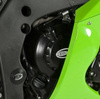 OSŁONA SILNIKA RG RACING KAWASAKI ZX10-R 11, PRAWA STRONA OSŁONA SPRZĘGŁA BLACK