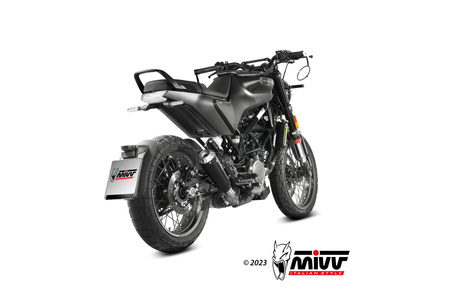 Mivv Tłumik końcowy X-M1 BLACK stal nierdzewna HUSQVARNA SVARTPILEN 125 2021-2023