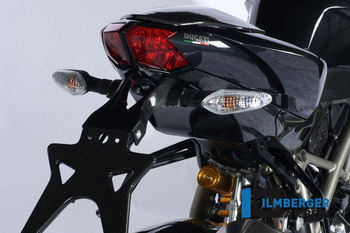 Uchwyt tablicy rejestracyjnej carbon do motocykla Ducati Streetfighter 1100 (od 2009) ILMBERGER NHO.011.STRFI.K
