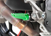 Podnóżki PUIG Racing (wymagają adapterów) Zielony (V) 6301V
