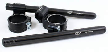 Kierownice Clip ons Ø50mm ARP RACING PARTS wysunięcie 25 mm  Honda, Kawasaki, Suzuki, Yamaha, Triumph