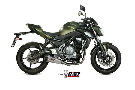 Mivv Układ wydechowy DELTA RACE stal nierdzewna KAWASAKI Z650 2017-2023