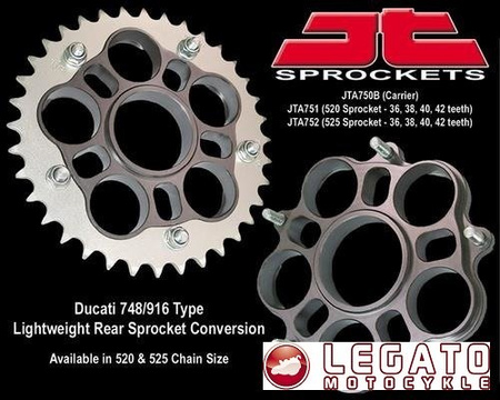 ADAPTER DO MONTAŻU ZĘBATKI TYŁ  DUCATI 748/916