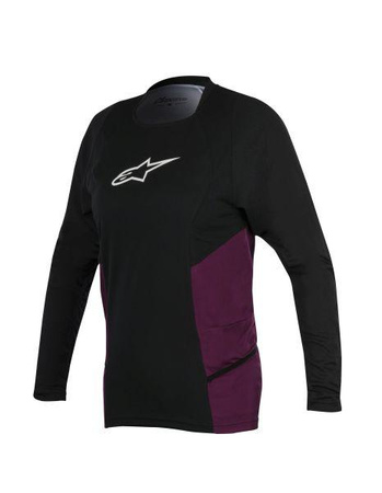 Koszulka rowerowa ALPINESTARS STELLE DROP 2 kolor czarny/fioletowy