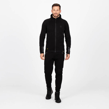 Shield Track Suit Mens Full Zip Hoody Black