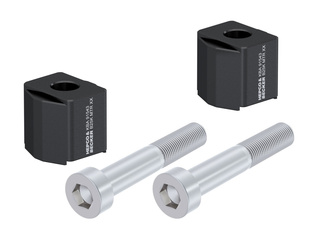 Handlebar riser 25 mm black for KTM 390 Adventure (2020-2024)