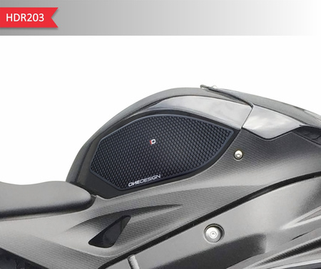 ONEDESIGN tank grip HDR S1000RR/  S1000R BMW 2009 – 2018 czarny