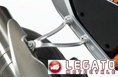 MOCOWANIE WYDECHU KTM 690 DUKE '12 SILVER