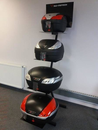 STOJAK METALOWY SW-MOTECH NA KUFRY CENTRALNE T-RAY DZIELON