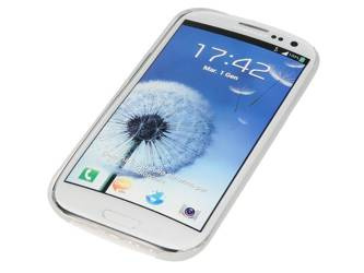 Interphone pokrowiec na telefon 035GALAXYS3T -ULTRA-THIN COVER transparentny