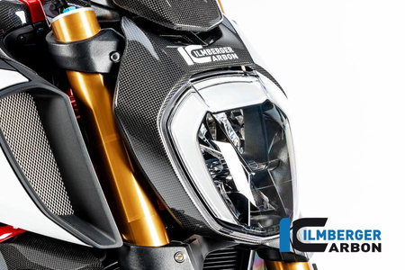 Osłona reflektora - połysk do Ducati Diavel 1260 (od 2019) ILMBERGER LIA.014.DI19G.K