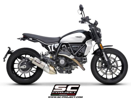SC-Project tłumik końcowy Rally-S tytan Ducati Scrambler 800 (2023-2024)