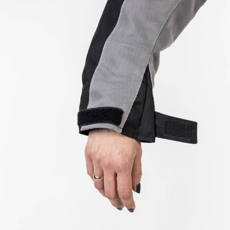 KURTKA TEKSTYLNA OZONE DART LADY SILVER/BLACK