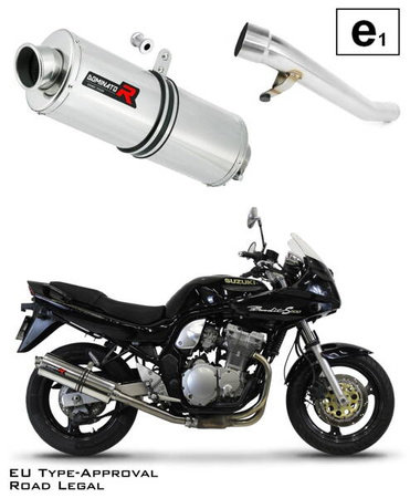 Dominator tłumik OVAL Suzuki GSF 600 BANDIT 1995 - 1999 Homologowany