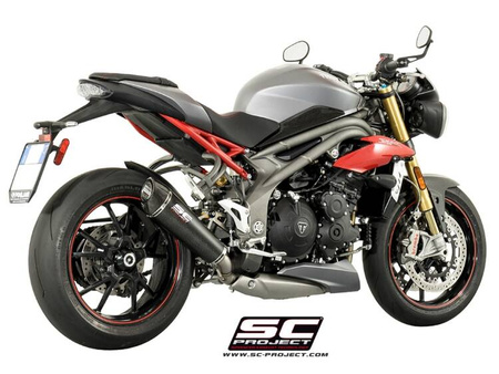 SC-Project tłumik końcowy Conic carbon Triumph SPEED TRIPLE 1050 (2016 - 2017) - S – R