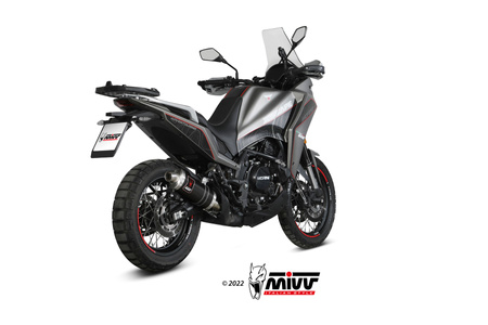 Mivv Tłumik końcowy DAKAR BLACK stal nierdzewna MOTO MORINI X-CAPE 2021-2024