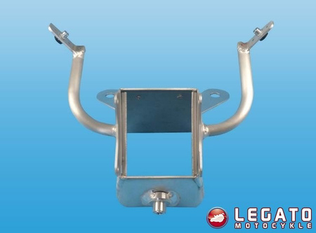 Stelaż przedni sportowy z uchwytem amortyzatora skrętu Motoholders Yamaha YZF R6/ 08-15 srebrny