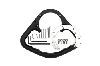 Uchwyt PUIG dla pasażera do Honda CBR500 / CBR650R / CBR1000R / VFR800F Czarny (N) 9036N