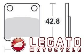 KLOCKI HAMULCOWE SBS 209 HF