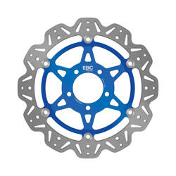 EBC Tarcza hamulcowa motocyklowa VR3058BLU VEE, niebieska