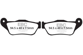 EBC Klocki hamulcowe SFA430HH skuterowe (kpl. na 1 tarcze)