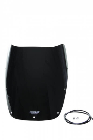 MRA Szyba motocyklowa KAWASAKI GPZ 1100 UT / TURBO, KZT10B, -, forma O, przyciemniana