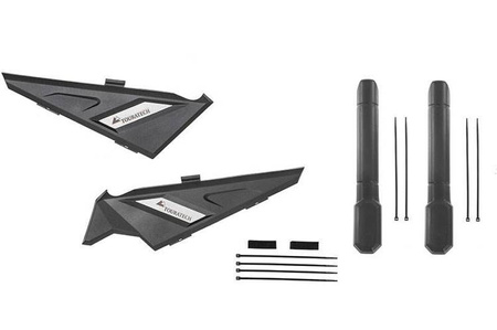 Set side covers and small frame guard for BMW R1250GS/ R1200GS (LC)/ BMW R1200GS Adventure (LC), (left and right)