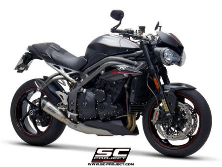 SC-Project tłumik końcowy S1 tytan Triumph SPEED TRIPLE 1050 (2018 - 2020) - S – RS