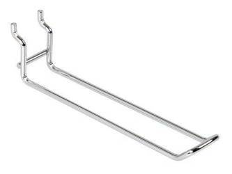 99031 Podwójny chromowany hak - 15 cm