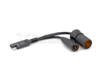 ADAPTER SAE Z GNIAZDEM ZAPALNICZKI 12V KABEL 20 CM