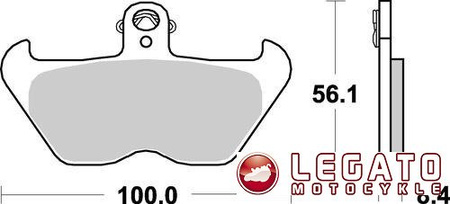 KLOCKI HAMULCOWE SBS 703 HF