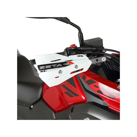 ZETA Aluminiowe osłony dłoni / handbary ADVENTURE tytan 22.2mm U-CLAMP