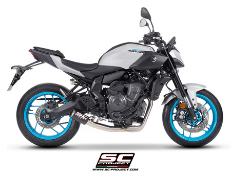 SC PROJECT Układ Wydechowy CR-T Carbon Yamaha MT-07 2025-2026