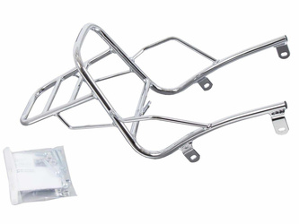 Topcase carrier tube-type chrome for Suzuki VL 800 Intruder LC Volusia (2009-2016)