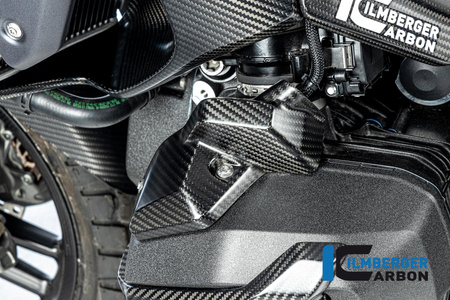 Osłona dyszy wtryskiwacza lewa matowa BMW R 1300 GS od 2023 carbon ILMBERGER CM.EDL.031.R23GS