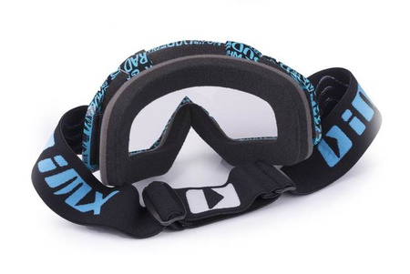GOGLE IMX MUD GRAPHIC BLUE/BLACK - SZYBA CLEAR (1 SZYBA W ZESTAWIE)