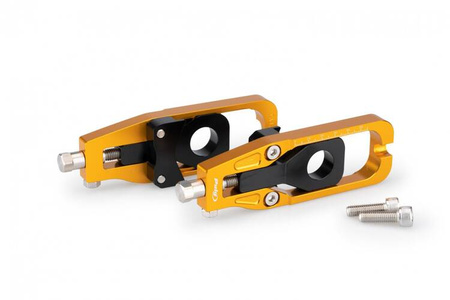 Napinacze łańcucha PUIG do Kawasaki Versys 1100 2025 / Z900 2017-2025 Złoty (O) 21001O