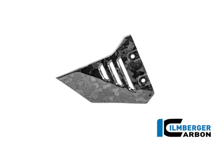 Osłona trójkątna przednia ramy tylnej lewa BDC - błyszcząca black diamond carbon BMW R 1300 GS Adventure od 2024 ILMBERGER BG.RDL.009.24GSA