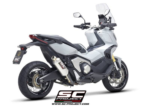 SC-Project tłumik końcowy Rally Raid tytan Honda X-ADV 750 (2021 – 2024)