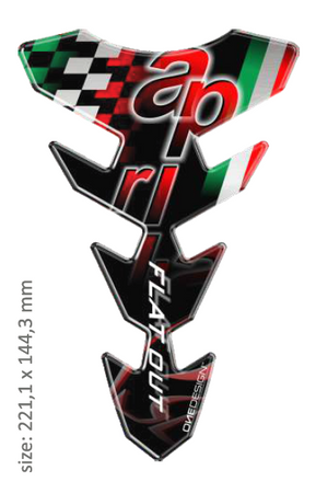 ONEDESIGN tankpad Expression Slim Aprilia