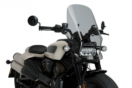 Owiewka PUIG do Harley-Davidson Sportster S RH1250 2021-2024 (Touring) Lekko przyciemniany (H) 21322H