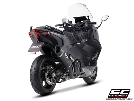 SC Project Układ wydechowy SC1-R Carbon Black Yamaha T-MAX 560 2025-2026