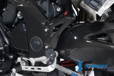 Ochraniacz pięty lewy z włókna węglowego - triumph speed triple (2011–teraz) ILMBERGER FSL.007.TRSPT.K